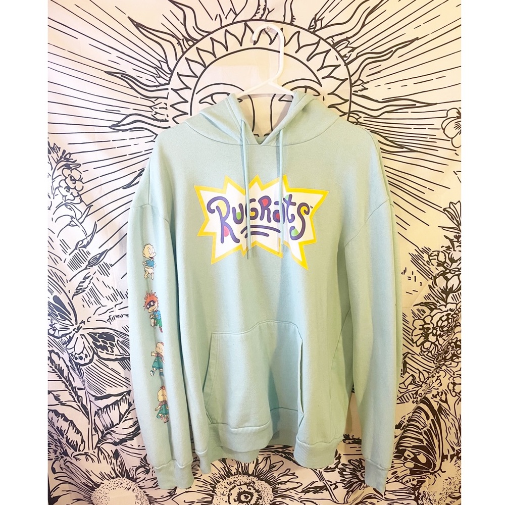 Nickelodeon Rugrats Light Teal Hoodie